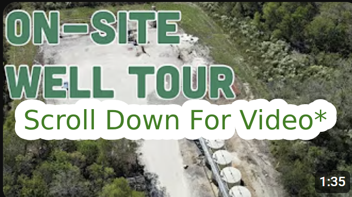 Shamrock Well On-Site Visit Video