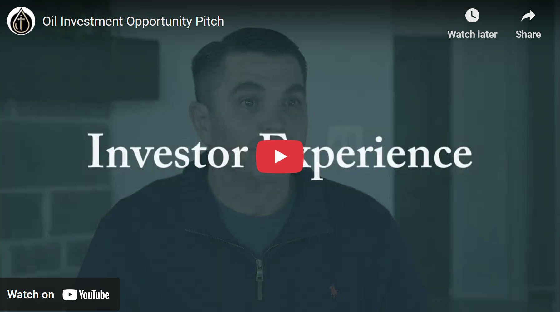 Oil Investment Opportunity Pitch – Interview with Cruciform President