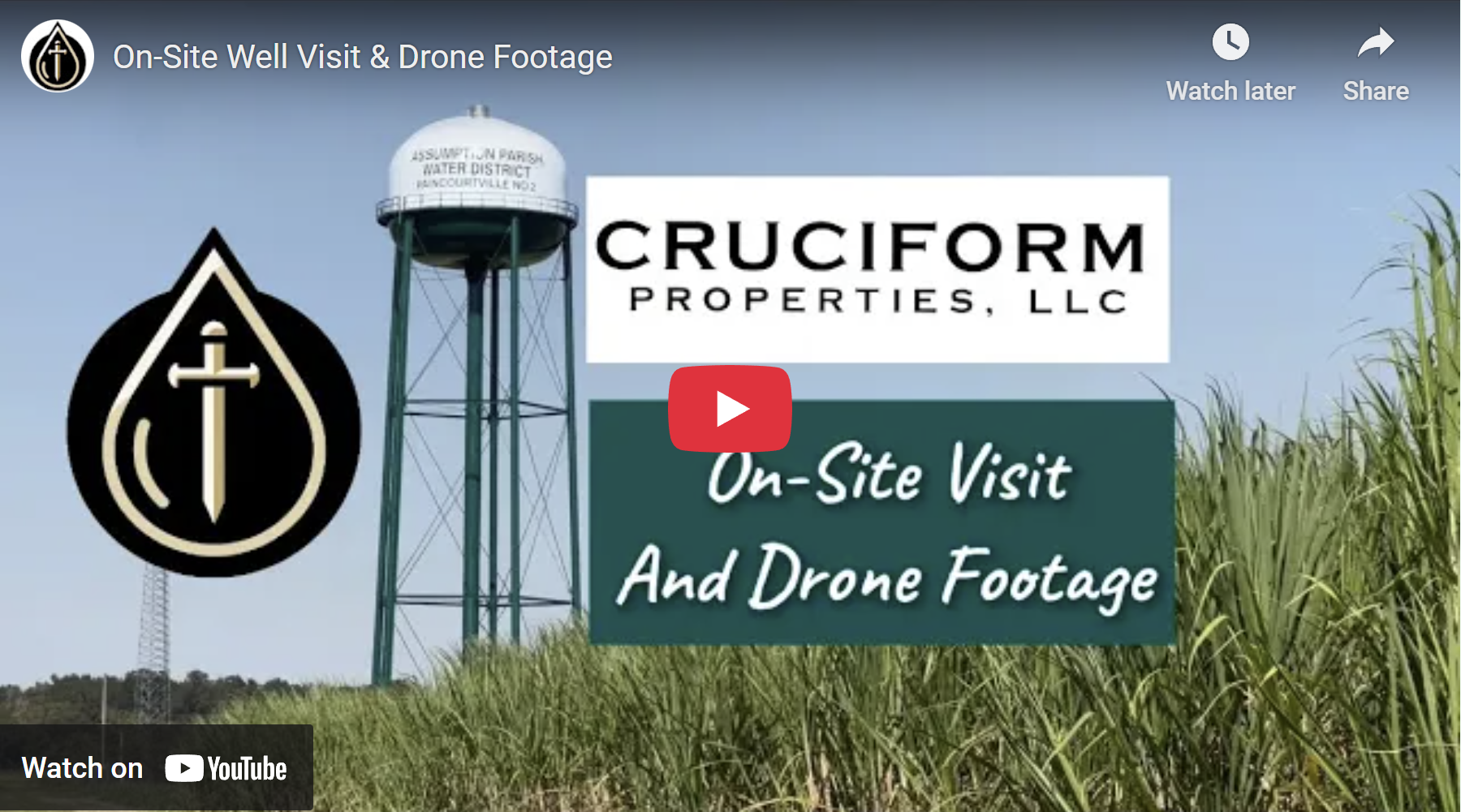 On-Site Well Visit & Drone Footage