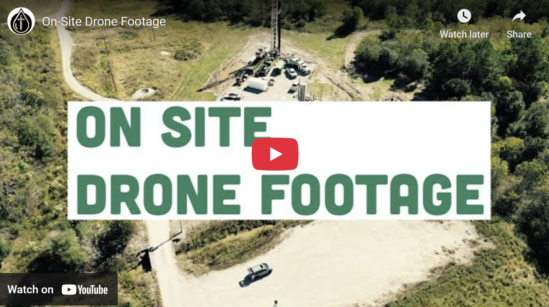 On Site Drone Footage